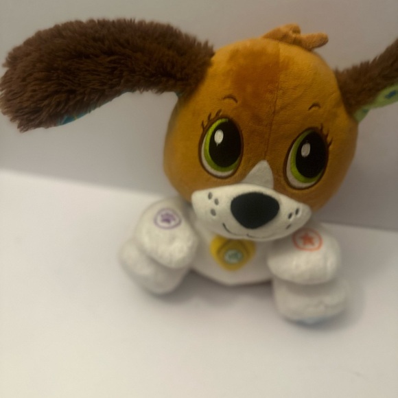 Leapfrog Bailey the Pup. Plush Dog Toy - Brown and White for 12 Months and Up - Picture 5 of 9